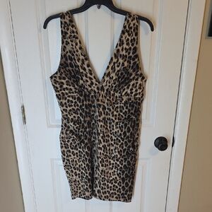 Forever 21 Leopard Print Mini Dress
